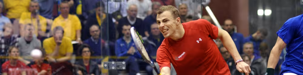 Nick Matthew knows a thing or two about using the right squash ball when practicing.